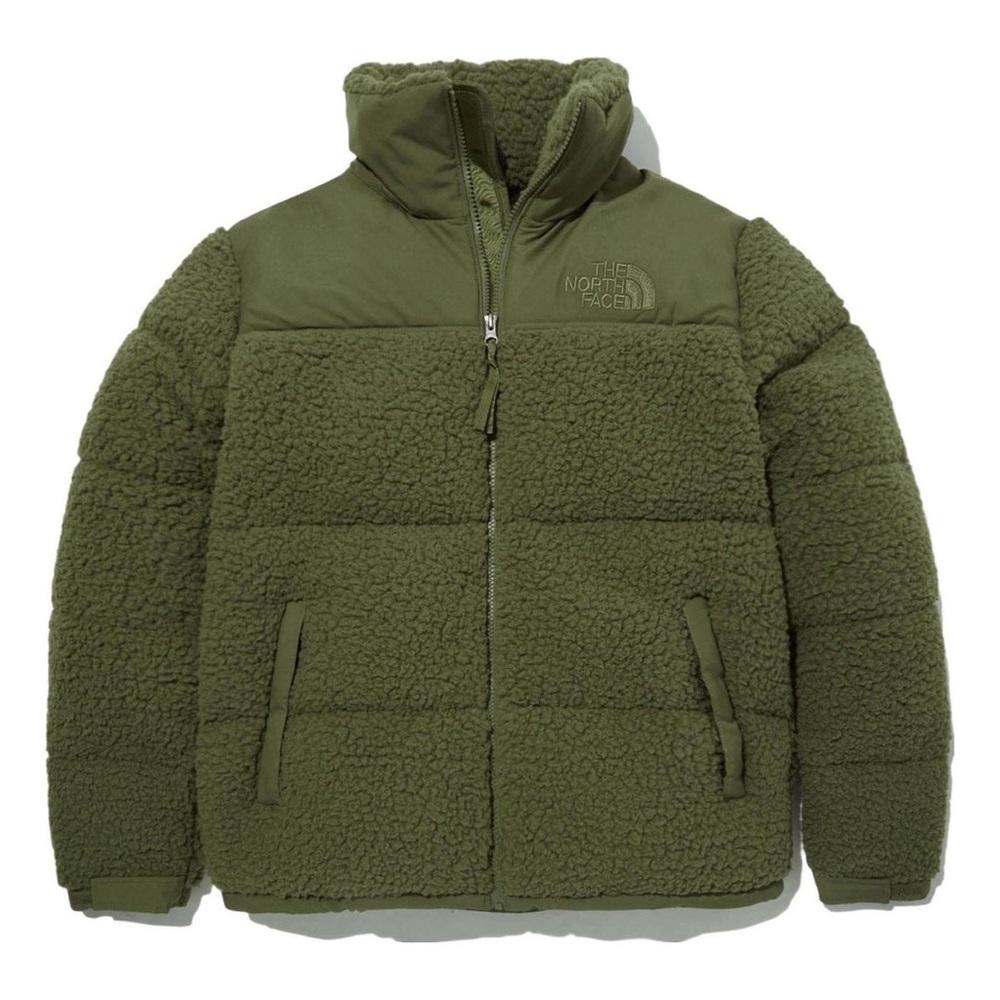The North Face Olive Fleece Jacket